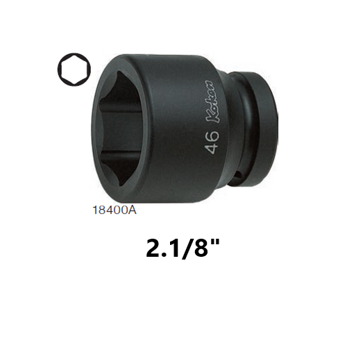 SKI - สกี จำหน่ายสินค้าหลากหลาย และคุณภาพดี | KOKEN 18400A-2.1/8 ลูกบ๊อกลมสั้น 1นิ้ว6P-2.1/8นิ้ว