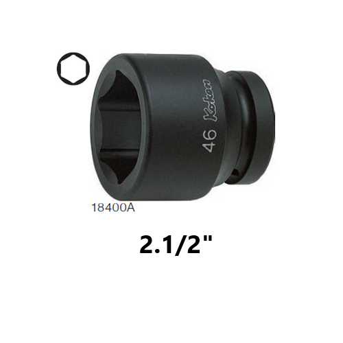 SKI - สกี จำหน่ายสินค้าหลากหลาย และคุณภาพดี | KOKEN 18400A-2.1/2 ลูกบ๊อกลมสั้น 1นิ้ว6P-2.1/2นิ้ว