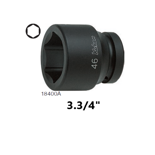 KOKEN 18400A-3.3/4 ลูกบ๊อกลมสั้น 1นิ้ว6P-3.3/4นิ้ว