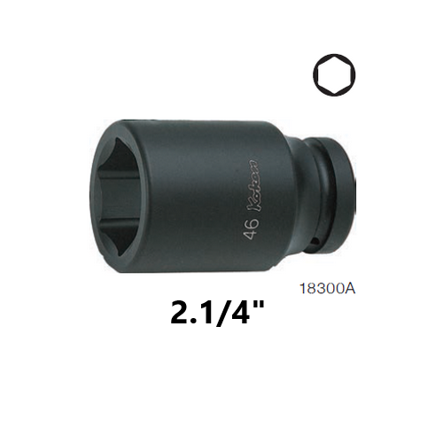 SKI - สกี จำหน่ายสินค้าหลากหลาย และคุณภาพดี | KOKEN 18300A-2.1/4 ลูกบ๊อกลมยาว 1นิ้ว-6P-2.1/4นิ้ว