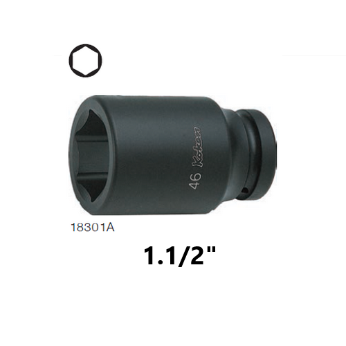 SKI - สกี จำหน่ายสินค้าหลากหลาย และคุณภาพดี | KOKEN 18301A-1.1/2 ลูกบ๊อกลมยาว 1นิ้ว-6P-1.1/2นิ้ว