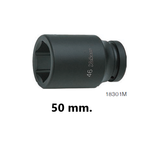 KOKEN 18301M-50  ลูกบ๊อกลมยาว 1นิ้ว-6P-50mm.