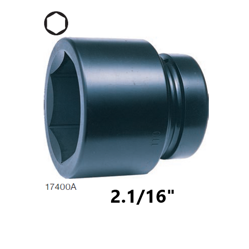 KOKEN 17400A-2.1/16 ลูกบ๊อกลมสั้น 1.1/2นิ้ว-6P-2.1/16นิ้ว