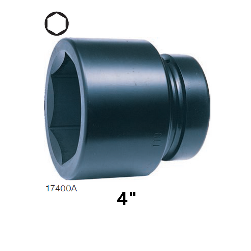 KOKEN 17400A-4 ลูกบ๊อกลมสั้น 1.1/2นิ้ว-6P-4นิ้ว