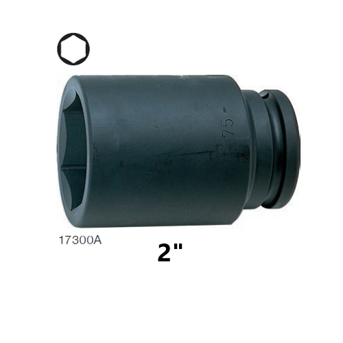 KOKEN 17300A-2 ลูกบ๊อกลมยาว 1.1/2นิ้ว-6P-2นิ้ว