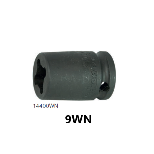 KOKEN 14400WN-9 ลูกบ๊อกลมสั้น ขันหัวน็อตอ๊าค 1/2นิ้ว-9WN
