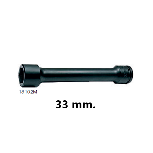 KOKEN 18102M.270-33 ลูกบ๊อกลม ยาวพิเศษ 270mm 1นิ้ว-6P-33mm.