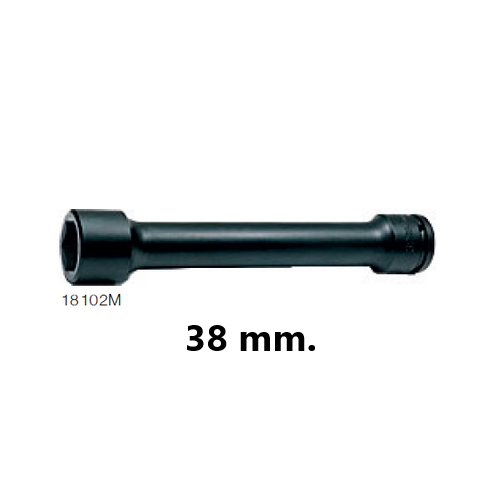 KOKEN 18102M.270-38 ลูกบ๊อกลม ยาวพิเศษ 270mm 1นิ้ว-6P-38mm.