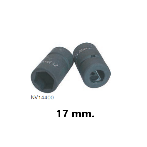 KOKEN NV14400M-17 ลูกบ๊อกลม NV 1/2นิ้ว-6P-17mm