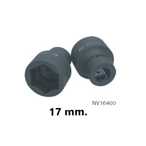 SKI - สกี จำหน่ายสินค้าหลากหลาย และคุณภาพดี | KOKEN NV16400M-17 ลูกบ๊อกลม NV 3/4นิ้ว-6P-17mm.