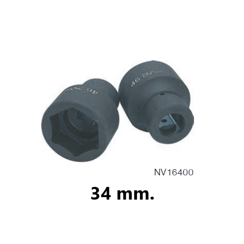 KOKEN NV16400M-34 ลูกบ๊อกลม NV 3/4นิ้ว-6P -34mm