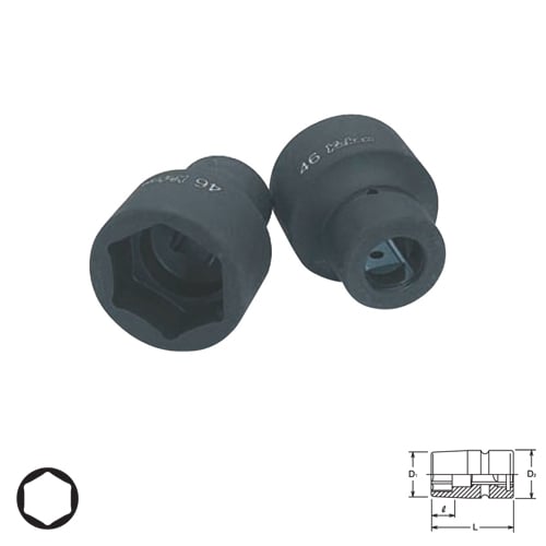 SKI - สกี จำหน่ายสินค้าหลากหลาย และคุณภาพดี | KOKEN NV16400M-50 ลูกบ๊อกลม NV 3/4นิ้ว-6P -50mm