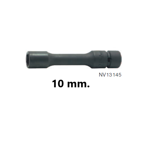 SKI - สกี จำหน่ายสินค้าหลากหลาย และคุณภาพดี | KOKEN NV13145M-100-10 ลูกบ๊อกลมข้อต่อ NV ยาว 100mm 3/8นิ้ว-6P-10mm.