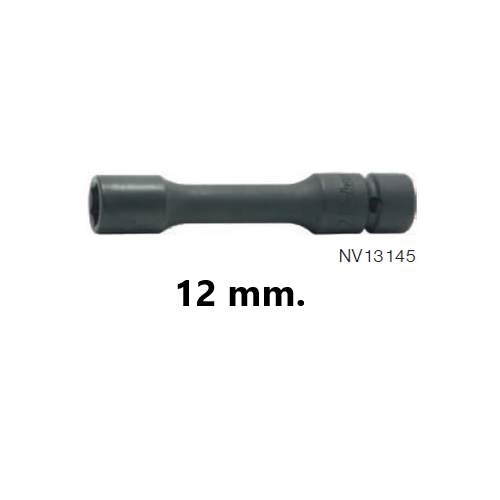 SKI - สกี จำหน่ายสินค้าหลากหลาย และคุณภาพดี | KOKEN NV13145M-100-12 ลูกบ๊อกลมข้อต่อ NV ยาว 100mm 3/8นิ้ว-6P-12mm.