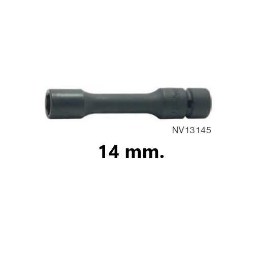 SKI - สกี จำหน่ายสินค้าหลากหลาย และคุณภาพดี | KOKEN NV13145M-150-14 ลูกบ๊อกลมข้อต่อ NV ยาว 150mm 3/8นิ้ว-6P-14mm.