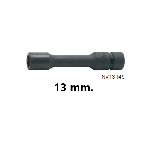 KOKEN NV13145M-200-13 ลูกบ๊อกลมข้อต่อ NV ยาว 200mm 3/8นิ้ว-6P-13mm.