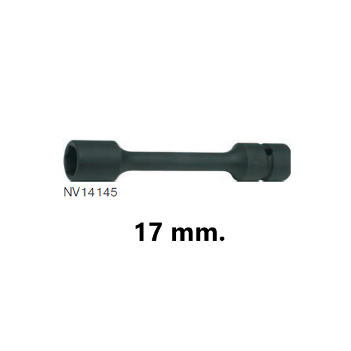 SKI - สกี จำหน่ายสินค้าหลากหลาย และคุณภาพดี | KOKEN NV14145M-100-17 ลูกบ๊อกลมข้อต่อ NV ยาว 100mm  1/2นิ้ว 6P-17mm.