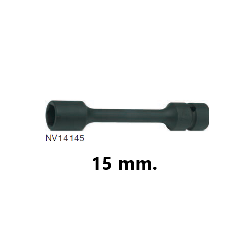 KOKEN NV14145M-200-15 ลูกบ๊อกลมข้อต่อ NV ยาว 200mm 1/2นิ้ว 6P-15mm.