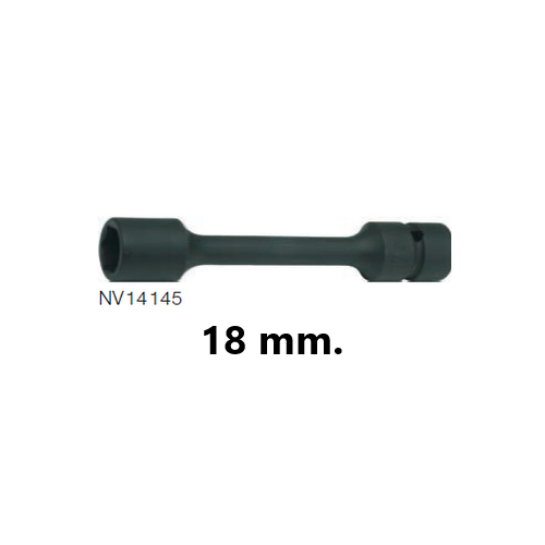 SKI - สกี จำหน่ายสินค้าหลากหลาย และคุณภาพดี | KOKEN NV14145M-200-18 ลูกบ๊อกลมข้อต่อ NV ยาว 200mm 1/2นิ้ว 6P-18mm.