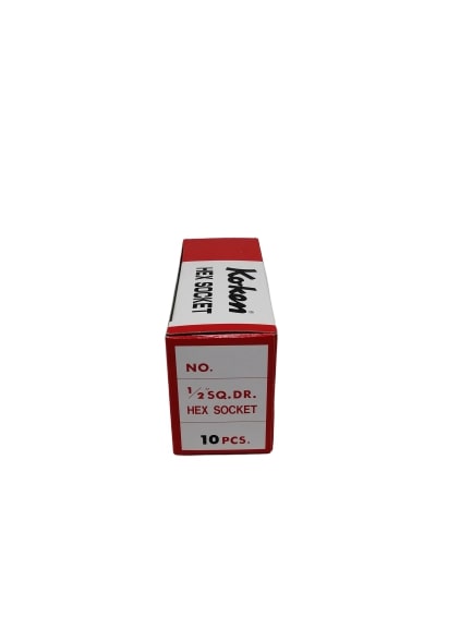 KOKEN 4012M-60-14 บ๊อกเดือยโผล่ดำ 6P-1/2นิ้ว-60-14mm.