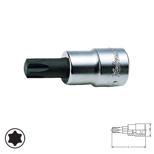 SKI - สกี จำหน่ายสินค้าหลากหลาย และคุณภาพดี | KOKEN 4025T-60-T25 บ๊อกเดือยโผล่ ท๊อก 1/2นิ้ว-60-T25