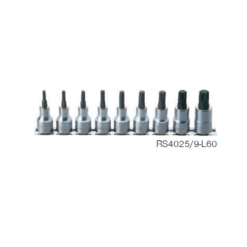 KOKEN RS4025/9-L60 ชุดบ๊อกเดือยโผล่ท๊อกซ์ 1/2นิ้ว-60mm (T20-T60)
