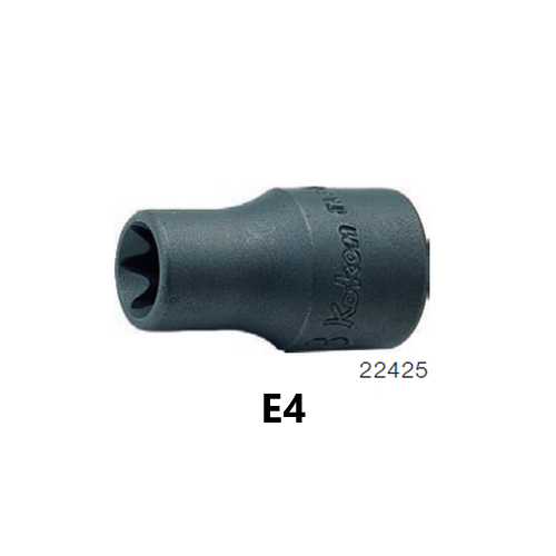 SKI - สกี จำหน่ายสินค้าหลากหลาย และคุณภาพดี | KOKEN 22425-E4 ลูกบ๊อกไฟฟ้า ท๊อกซ์ 1/4นิ้ว-E4
