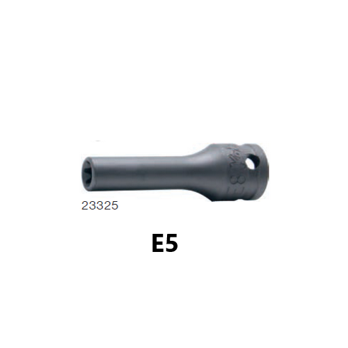 SKI - สกี จำหน่ายสินค้าหลากหลาย และคุณภาพดี | KOKEN 23325-E5 ลูกบ๊อกอินดัสเตรียล ท๊อกซ์ ยาว 3/8นิ้ว-E5