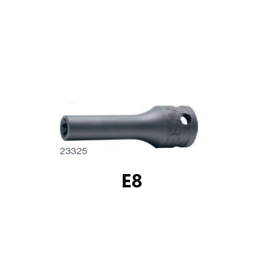 SKI - สกี จำหน่ายสินค้าหลากหลาย และคุณภาพดี | KOKEN 23325-E8 ลูกบ๊อกอินดัสเตรียล ท๊อกซ์ ยาว 3/8นิ้ว-E8