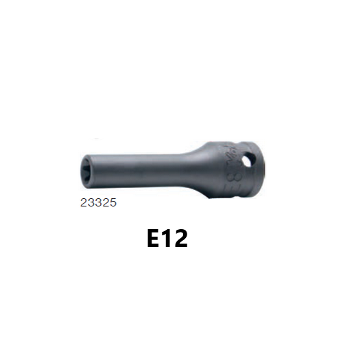 SKI - สกี จำหน่ายสินค้าหลากหลาย และคุณภาพดี | KOKEN 23325-E12 ลูกบ๊อกอินดัสเตรียล ท๊อกซ์ ยาว 3/8นิ้ว-E12