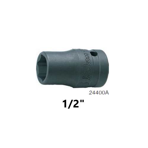 SKI - สกี จำหน่ายสินค้าหลากหลาย และคุณภาพดี | KOKEN 24400A-1/2 ลูกบ๊อกอินดัสเตรียล สั้น 1/2นิ้ว-6P-1/2นิ้ว
