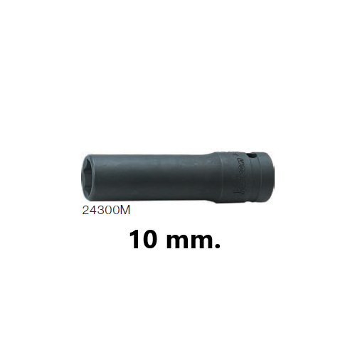 SKI - สกี จำหน่ายสินค้าหลากหลาย และคุณภาพดี | KOKEN 24300M-10 ลูกบ๊อกอินดัสเตรียล ยาว 1/2นิ้ว-6P-10mm