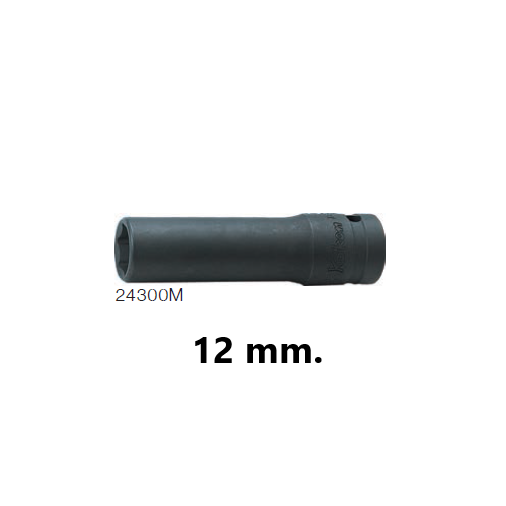 KOKEN 24300M-12 ลูกบ๊อกอินดัสเตรียล ยาว 1/2นิ้ว-6P-12mm