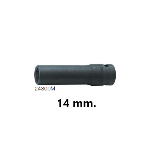 KOKEN 24300M-14 ลูกบ๊อกอินดัสเตรียล ยาว 1/2นิ้ว-6P-14mm