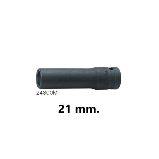 KOKEN 24300M-21 ลูกบ๊อกอินดัสเตรียล ยาว 1/2นิ้ว-6P-21mm