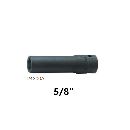 SKI - สกี จำหน่ายสินค้าหลากหลาย และคุณภาพดี | KOKEN 24300A-5/8 ลูกบ๊อกอินดัสเตรียล ยาว 1/2นิ้ว-6P-5/8นิ้ว