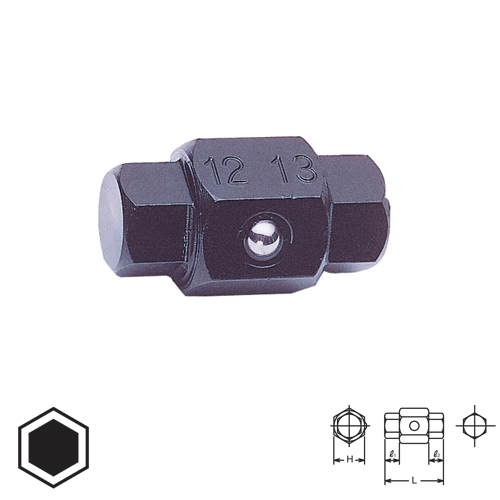 SKI - สกี จำหน่ายสินค้าหลากหลาย และคุณภาพดี | KOKEN 106-19H เดือยขันก้นแคร๊ง 2หัว 19H