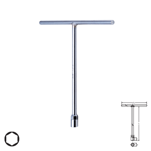 SKI - สกี จำหน่ายสินค้าหลากหลาย และคุณภาพดี | KOKEN 104M-19 บ๊อกตัวที 6 เหลี่ยม 19mm.