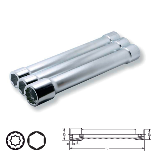 SKI - สกี จำหน่ายสินค้าหลากหลาย และคุณภาพดี | KOKEN 8102M-33 ลูกบ๊อก ถอดล้อ 1นิ้ว-33 ยาวพิเศษ