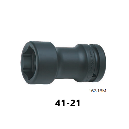 KOKEN 16316M-41x21 ลูกบ๊อกลม 2หัว ถอดล้อรถบรรทุก 3/4นิ้ว-41x21mm