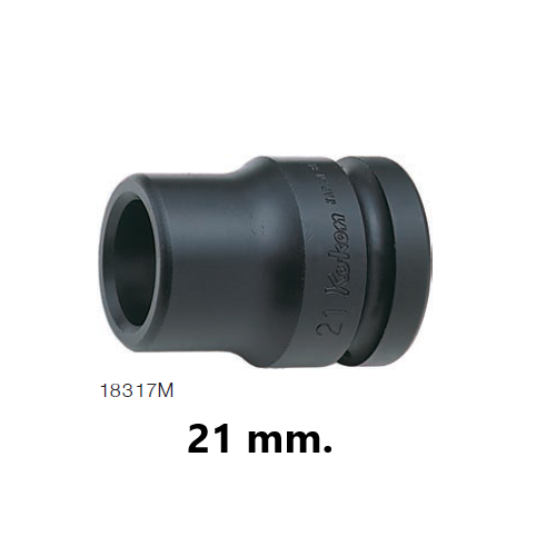 KOKEN 18317M-21 ลูกบ๊อกลม ถอดล้อหลัง รถบรรทุก 1นิ้ว-4P-21mm