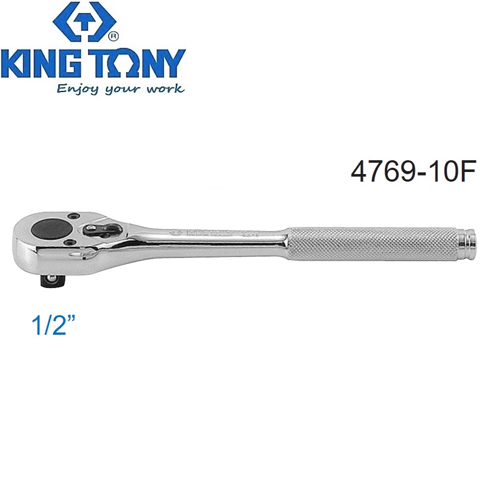 KINGTONY ด้ามฟรีหัวไข่ 1/2-10นิ้ว 4769-10F