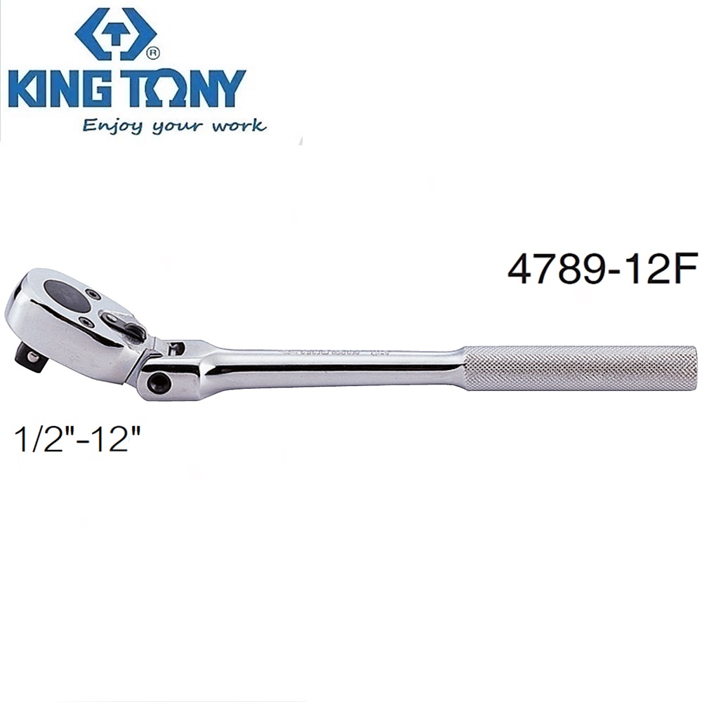 KINGTONY ด้ามฟรีหัวไข่ อ่อนตัว 1/2-12นิ้ว