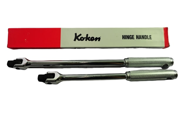 KOKEN 4768N-15 ด้ามบ๊อก 1/2นิ้ว-15นิ้ว ด้ามเหล็กกลิ้งลาย (380mm)
