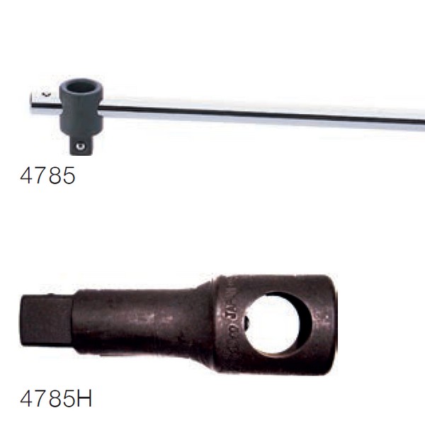 SKI - สกี จำหน่ายสินค้าหลากหลาย และคุณภาพดี | KOKEN 4785H เฉพาะหัวด้ามเลื่อน 1/2 - 5นิ้ว รูกลม