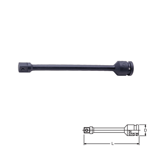 KOKEN 14112-110 ข้อต่อบ๊อกลม กำหนดแรงบิด 1/2นิ้ว-110Nm สำหรับขันเข้าเท่านั้น