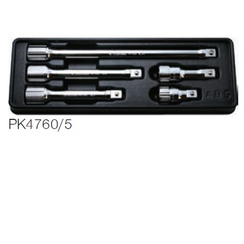 KOKEN PK4760-5 ชุดข้อต่อ 1/2นิ้ว 5 ชิ้นในถาด ABS