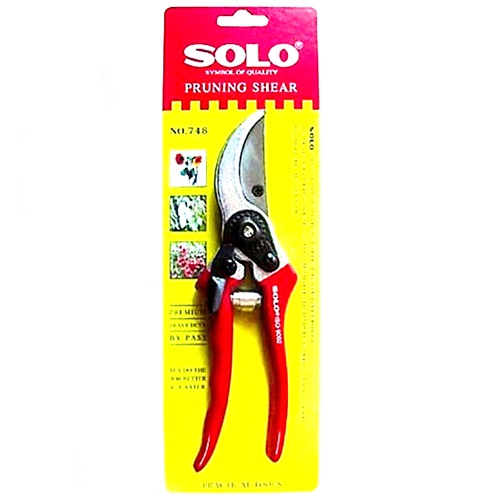 SOLO 748-8 กรรไกรตัดกิ่งดอกไม้,ผลไม้ 8นิ้ว Code 5454 (6 อัน/ก)