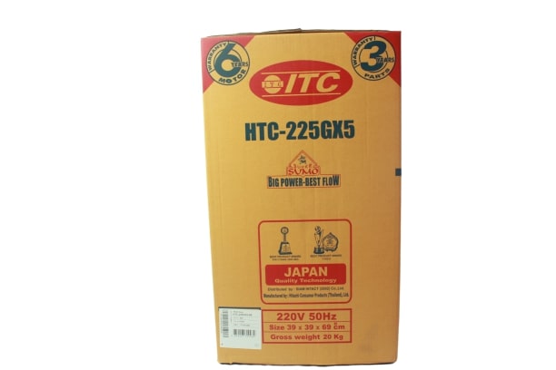 ITC HTC-225GX5 200W 1นิ้ว เครื่องปั๊มน้ำอัตโนมัติ