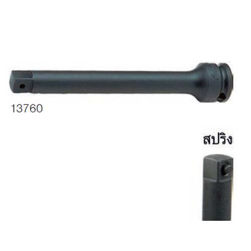 KOKEN 13760-P-100 ข้อต่อ ลม ขนาด 3/8นิ้ว รุ่น P แบบสปริง